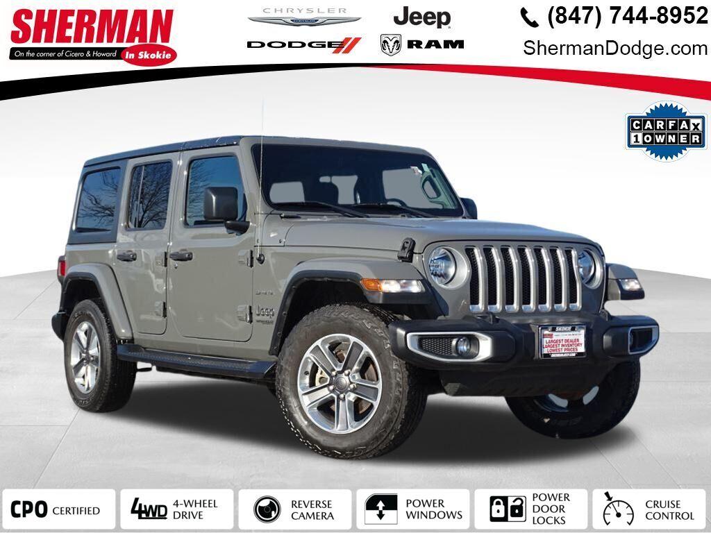 Used 2020 Jeep Wrangler Unlimited Sahara For Sale (Sold) | Sherman ...