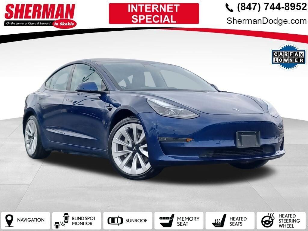 used 2022 tesla model 3 base