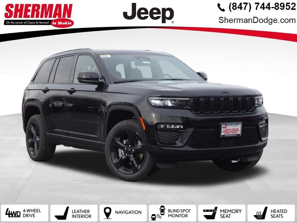 New 2025 Jeep Grand Cherokee Limited For Sale (45,175) Sherman Dodge