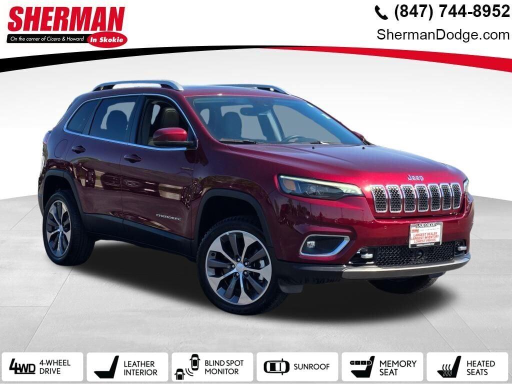 Used 2021 jeep cherokee limited for sale sold sherman dodge