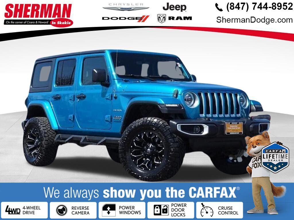 Used 2020 Jeep Wrangler Unlimited Sahara For Sale (Sold) | Sherman ...