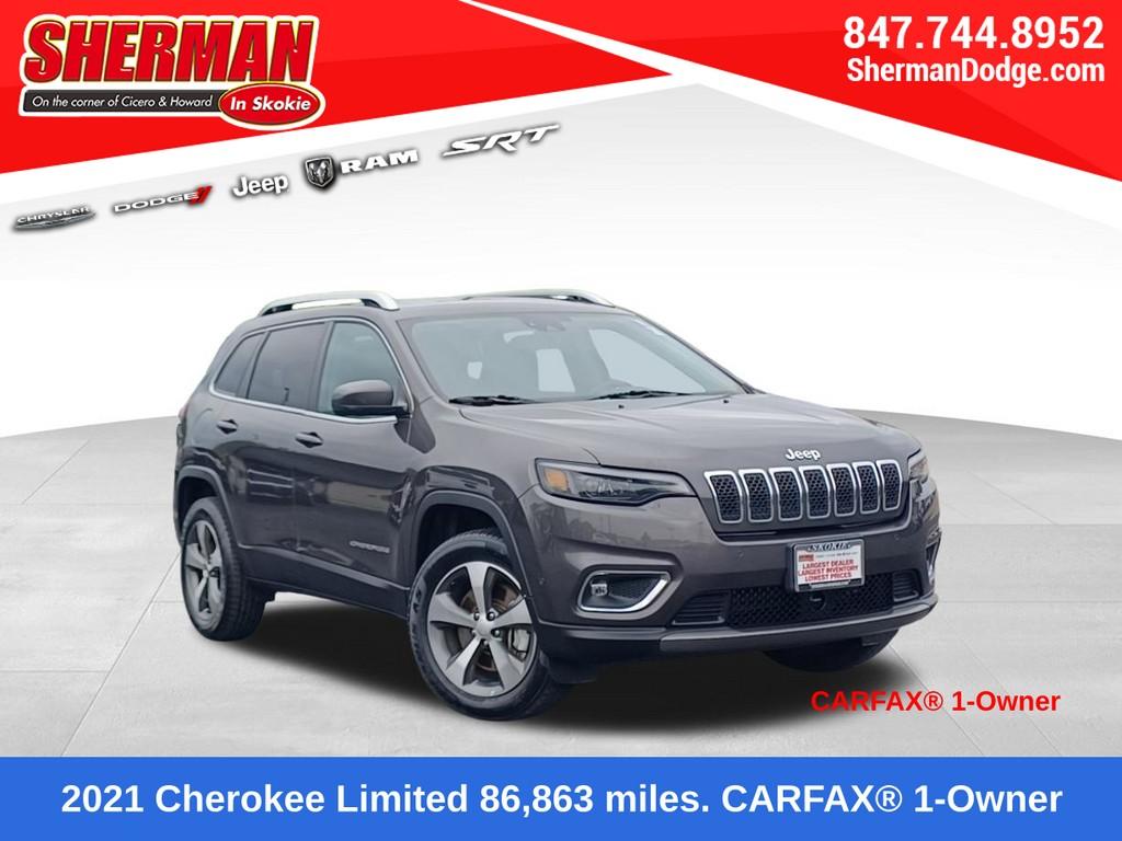 Used 2021 jeep cherokee limited for sale sold sherman dodge