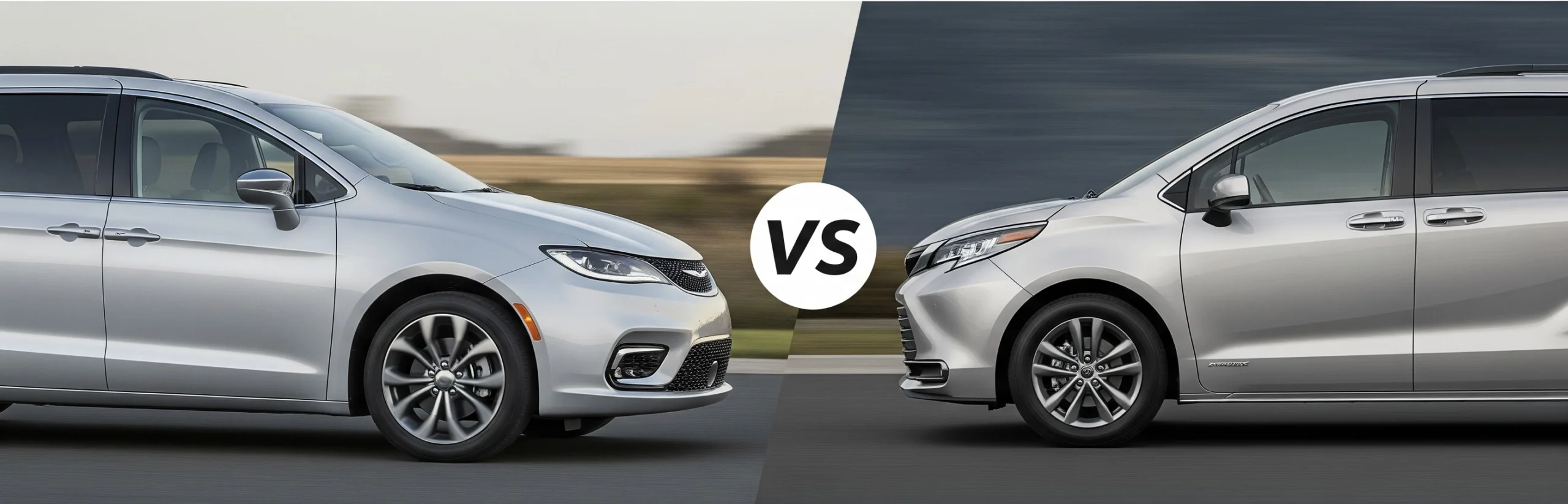 2025 Chrysler Pacifica vs. 2025 Toyota Sienna Minivan Comparison
