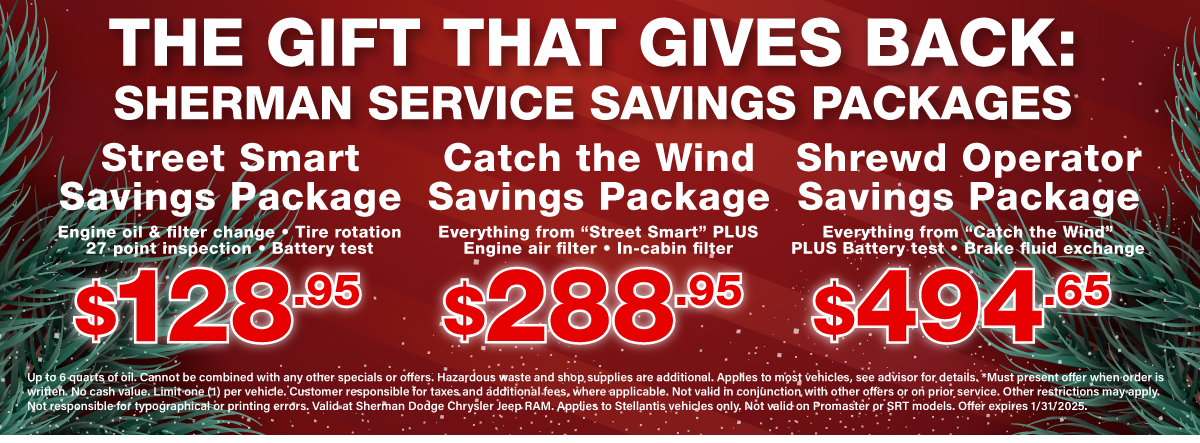 Affordable Service Bundles for Your Chrysler, Dodge, Jeep, or RAM thumbnail