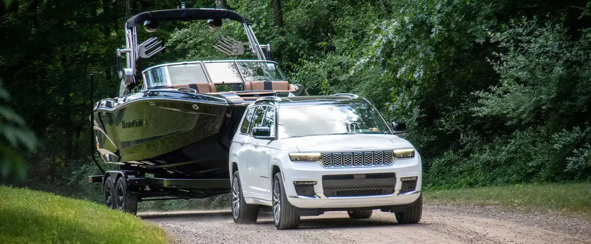 2025 Jeep Grand Cherokee L Towing a Trailer