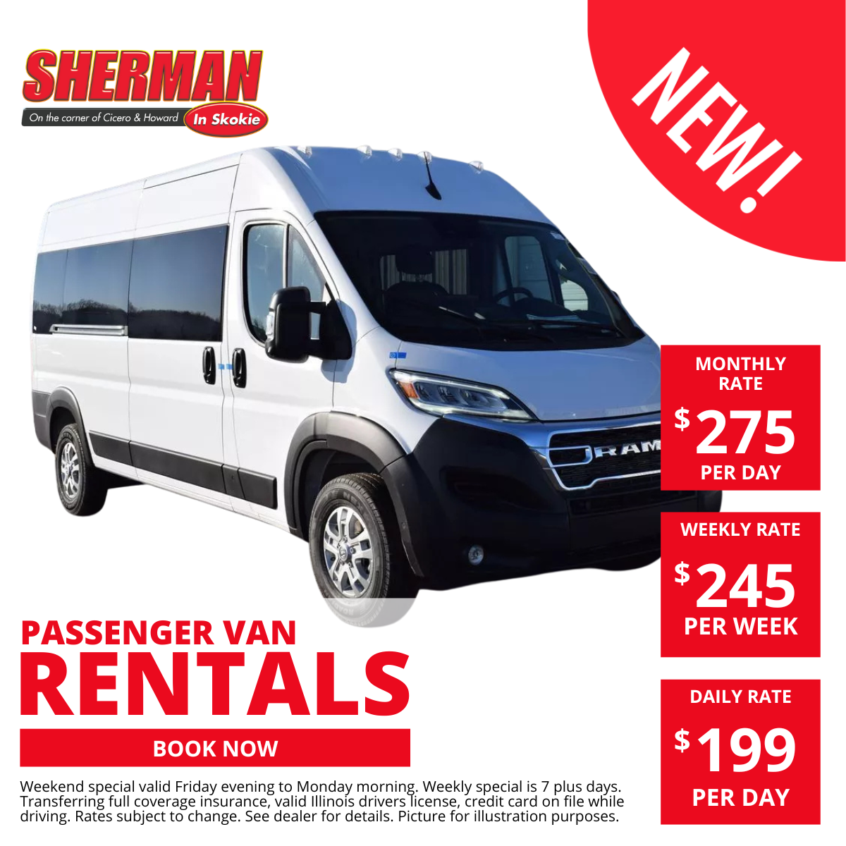 Van Rentals