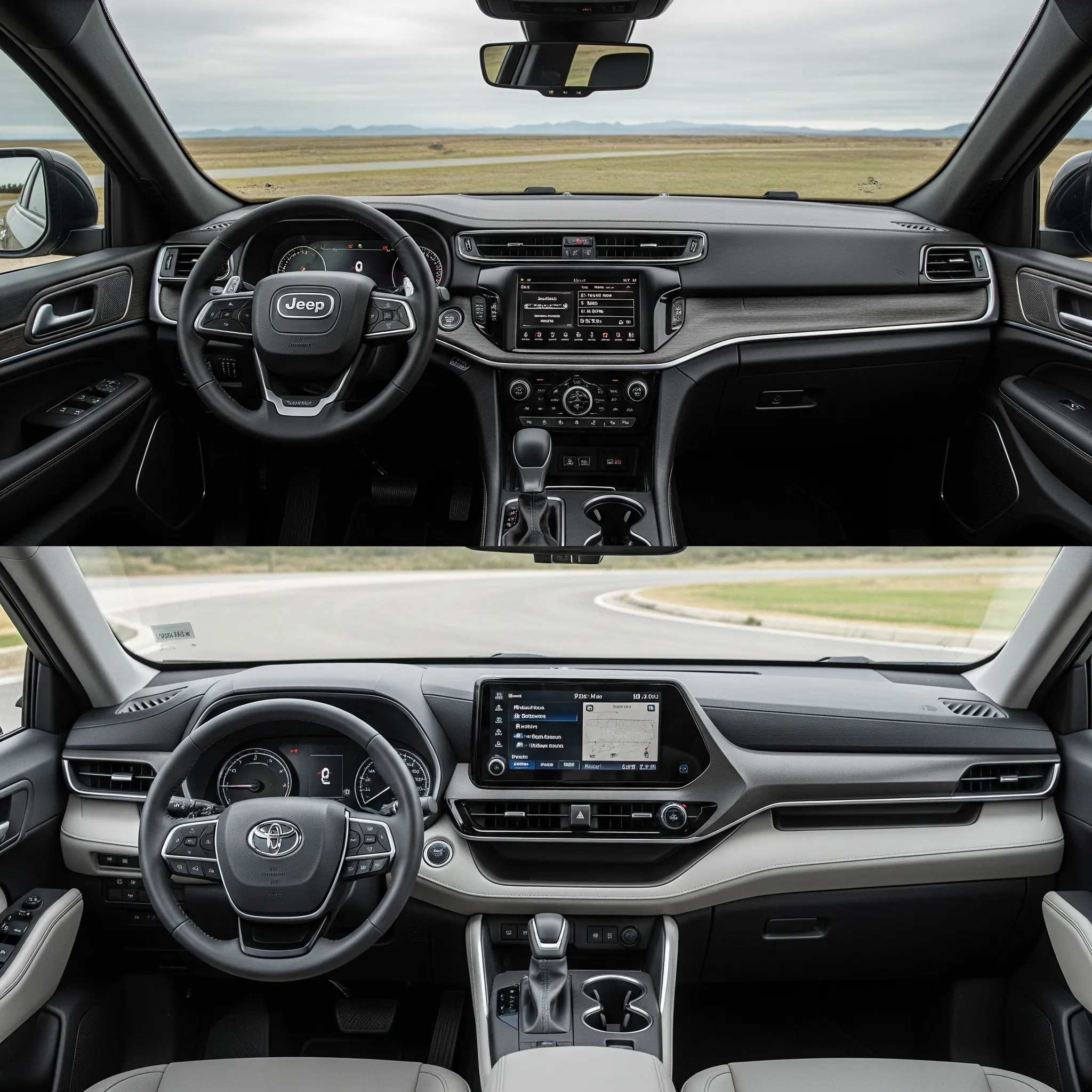 Interior Design and Materials Comparison