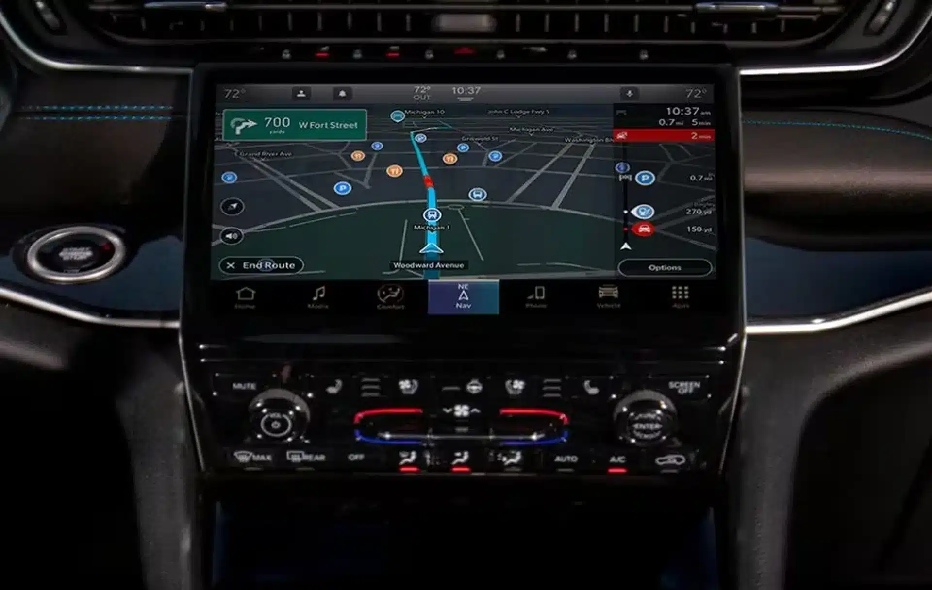 Uconnect 5 System in Jeep Grand Cherokee L